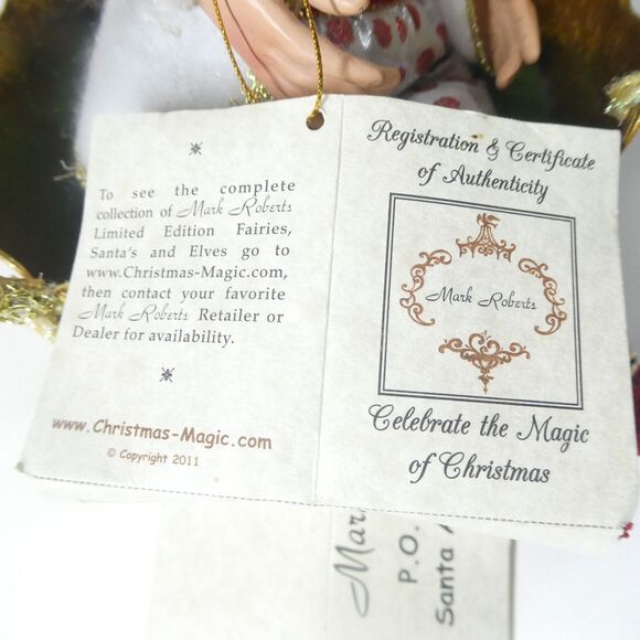 Mark Roberts World’s Fair Balloon Elves A4 2011 Elf Hot Air Balloon - Picture 6 of 11